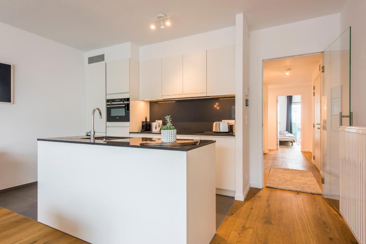 Modern Apartment With Terrace Near The Beach Oostende Exterior foto